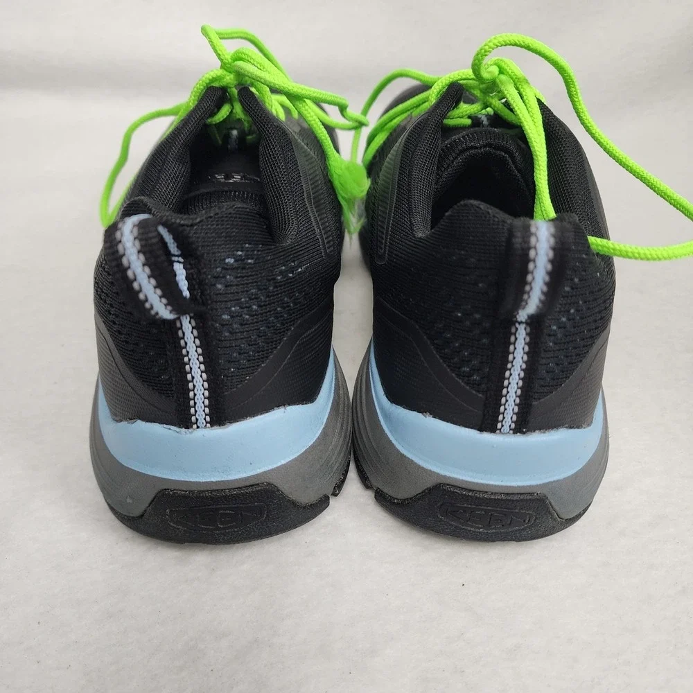 Keen Sparta II 1025571M Womens 8.5M Sneakers Black Air Blue Mesh Work Shoes
